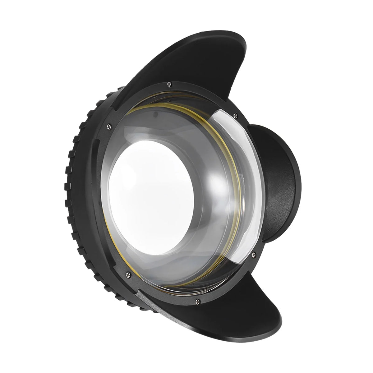 MEIKON Dome Port,Shade protector 60m/ Lens Port Case protector 60m/ 197ft Wide Lens Port Round Adapter Camera Case Shade protector Port Case Shade 197ft Waterproof 67mm Fisheye Wide Lens 60m/ 197ft Waterproof