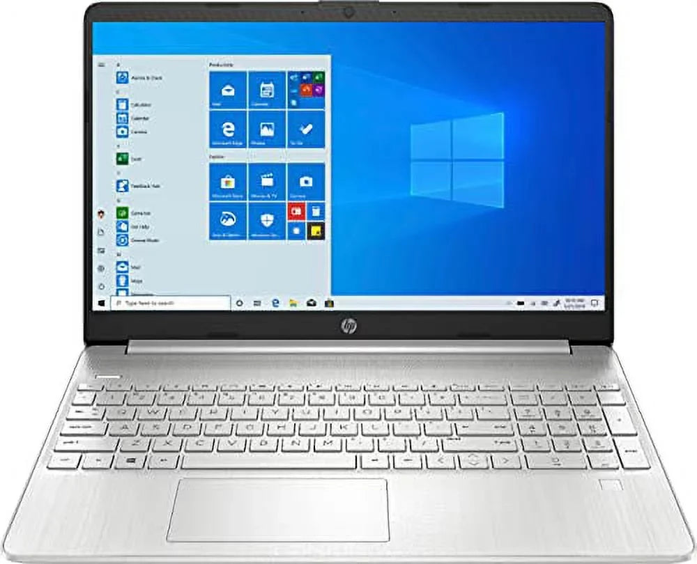 2022 15.6" HD Touchscreen Laptop PC  4-Core i5-1135G7 16GB DDR4 256GB NVMe SSD Iris Xe Graphics Webcam HDMI WiFi AC RJ45 BT USB-C Backlit Keyboard Silver Windows 10 w/RE Accessories