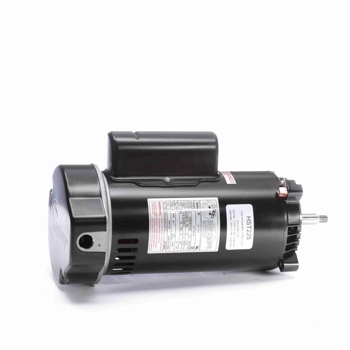 The Pool Supply Shop 2.25  Round Threaded Shaft Horizontal Pool Pump Motor
