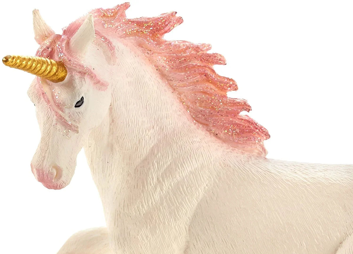 MOJO Unicorn (Pink) Realistic Fantasy Toy Replica Hand Painted Figurine