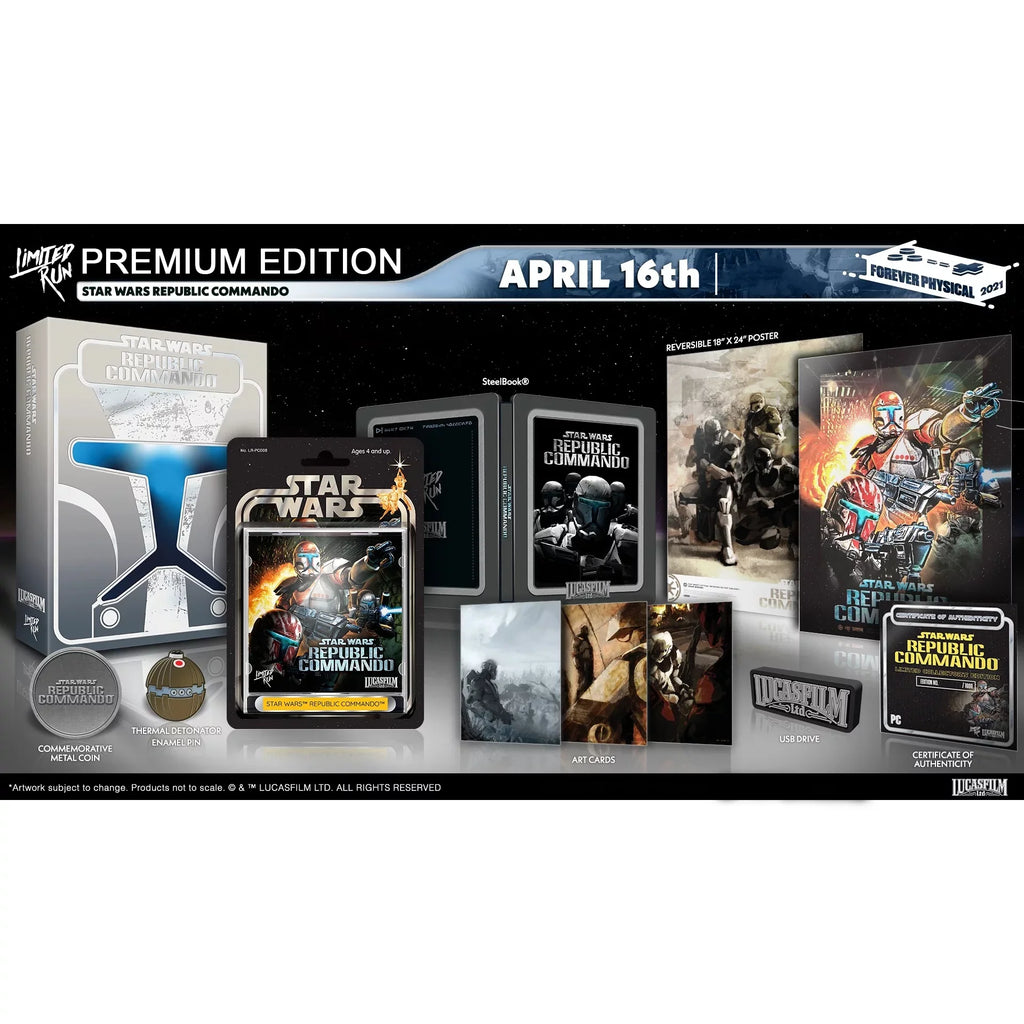 Limited Run Star Wars Republic Commando PC Premium Edition
