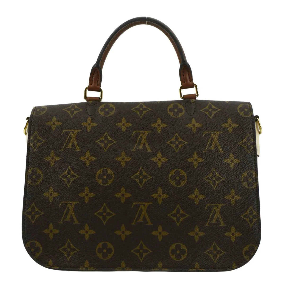 Pre-owned LOUIS VUITTON Vaugirard Monogram Canvas Shoulder Bag Creme