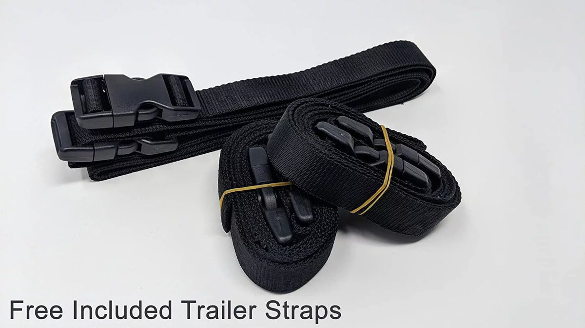 Weatherproof Jet Ski Covers for SEA DOO Wake PRO 230 2022 - Yellow/Black Color - All climate - Trailerable - Protects from Rain, Sun, UV Rays, and More! Includes Trailer Straps and Storage Bag