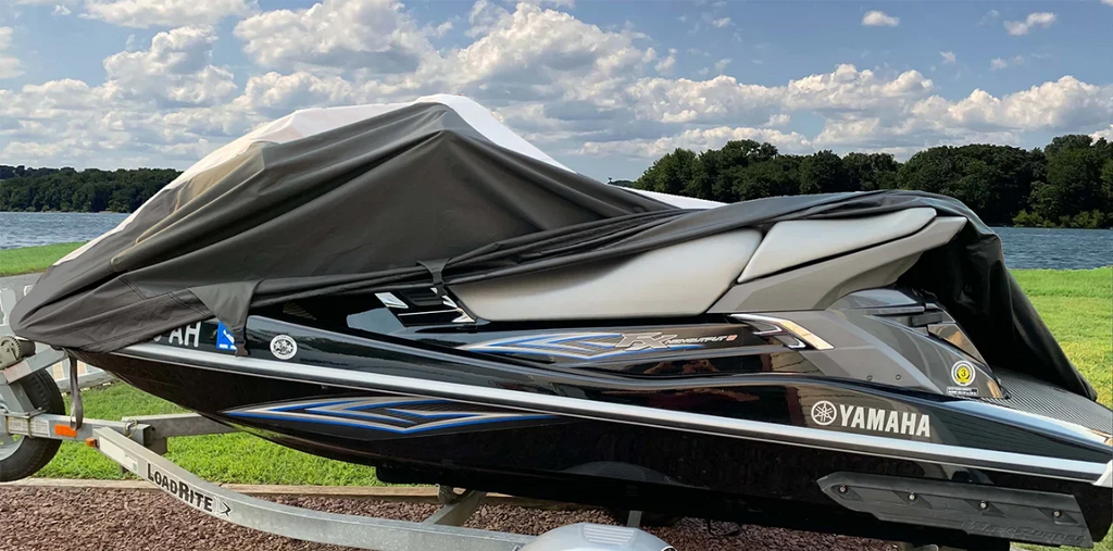 SUPER HEAVY-DUTY PWC 600D JET SKI protector suitable for Kawasaki ZXi 1100 / JH1100 1996-2001 2002 2003 2 Seater