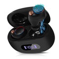 UrbanX True Wireless Bluetooth Earbuds + Charging Case, Black, Dual Connect, IPX5 aqua Resistance, Bluetooth 5.2 Connection, Balanced, Bass Boost appropriate with  Tab V7