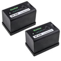 Kastar 2-Pack BP-A30 Battery 14.4V 3400mAh Replacement for  EOS C200, EOS C200B, EOS C220B, EOS C300 Mark II PL Cinema EOS Camera, EOS C300 Mark III Digital Cinema Camera