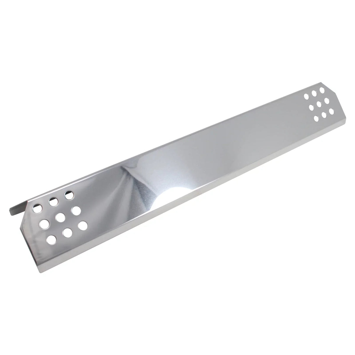 2-Pack BBQ Grill Heat Shield Plate Tent Replacement Parts for Nex 720-0336D - suitable Barbeque Stainless Steel Flame Tamer, Guard, Deflector, Flavorizer Bar, Vaporizer Bar, Burner wrap 16 1/8"