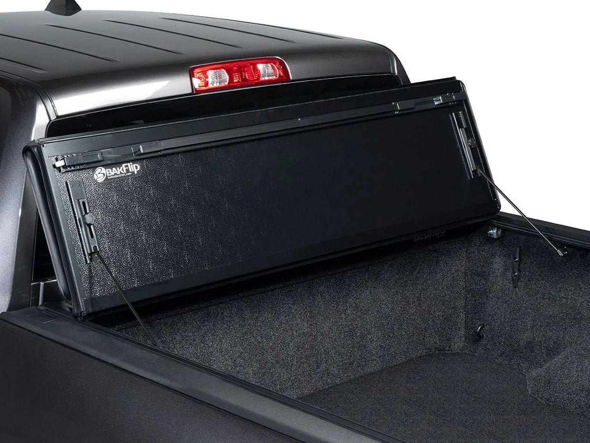 BAK by RealTruck BAKFlip G2 Hard Folding Truck Bed Tonneau wrap | 226329 | matching with 2015 - 2020  F-150 5' 7" Bed (67.1")