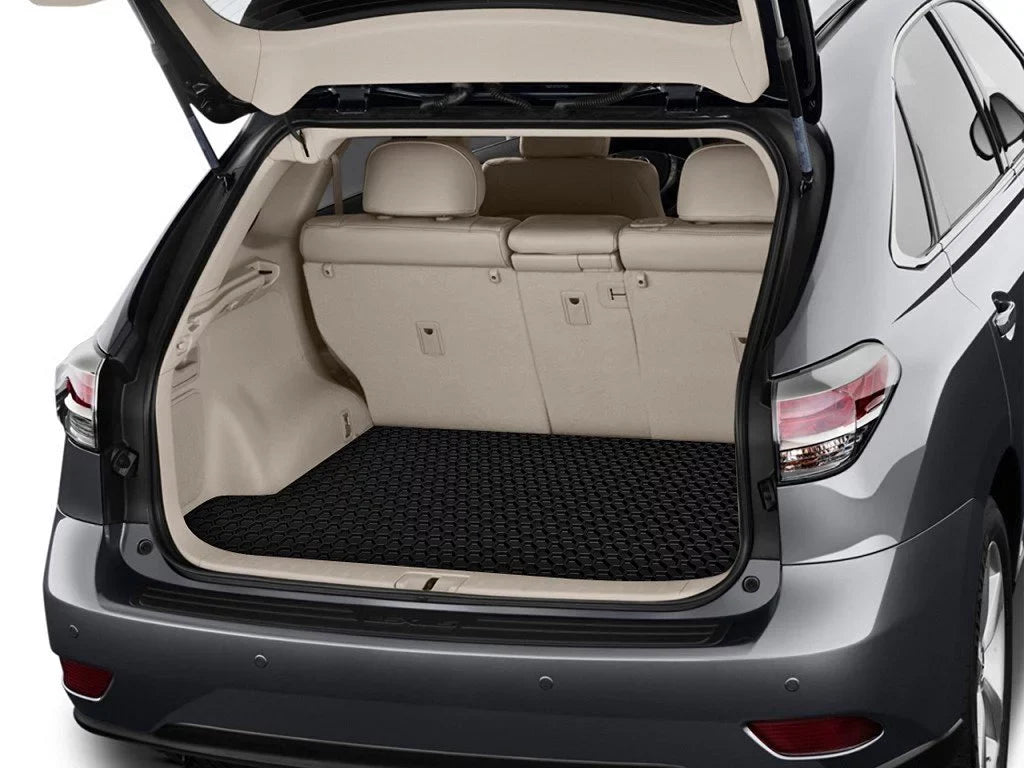 ToughPRO - Trunk Mat appropriate with  Camry - All atmospheric conditions Heavy Duty (Made in USA) - Black Rubber - 2016