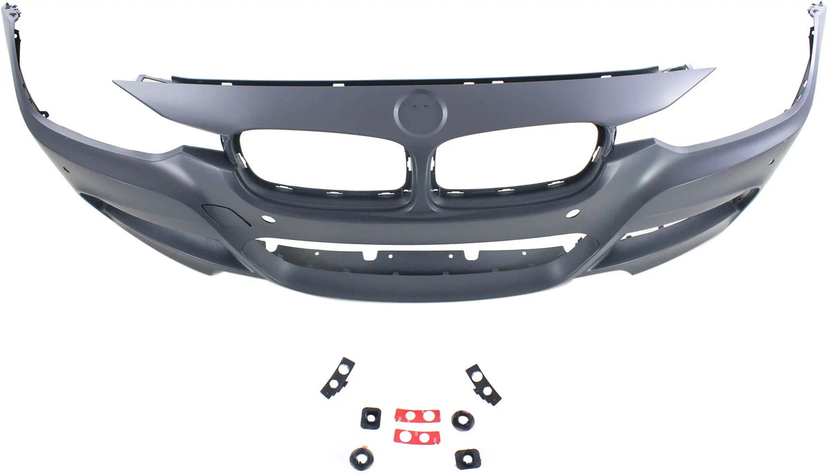 Front BUMPER protector matching For  3-SERIES 2013-2018 Primed with M Sport Line with PDC/IPAS/Camera Sedan/Wagon