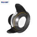 MEIKON Dome Port,Shade protector 60m/ Lens Port Case protector 60m/ 197ft Wide Lens Port Round Adapter Camera Case Shade protector Port Case Shade 197ft Waterproof 67mm Fisheye Wide Lens 60m/ 197ft Waterproof