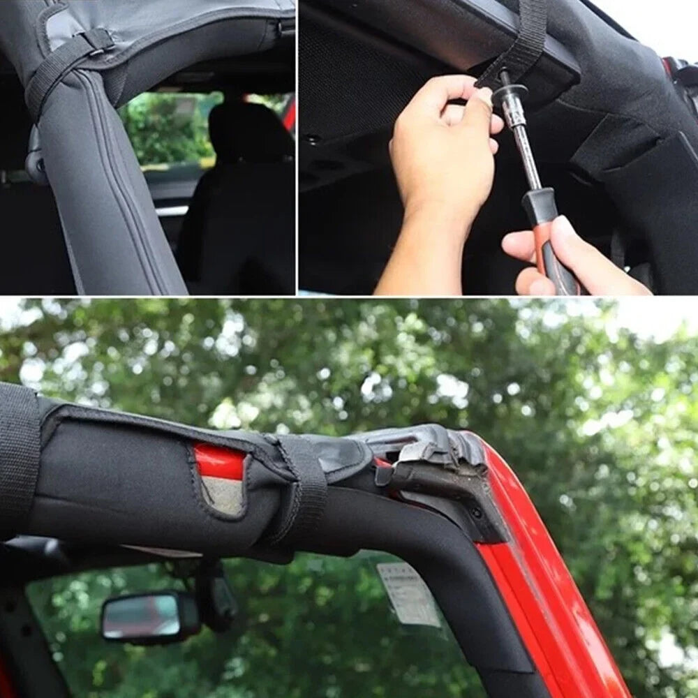 Stylish Leather Top Sunshade to Shield Your Jeep Wrangler JK JKU 07-18 NEW from the Sun - superior Guaranteed