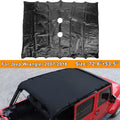 Stylish Leather Top Sunshade to Shield Your Jeep Wrangler JK JKU 07-18 NEW from the Sun - superior Guaranteed