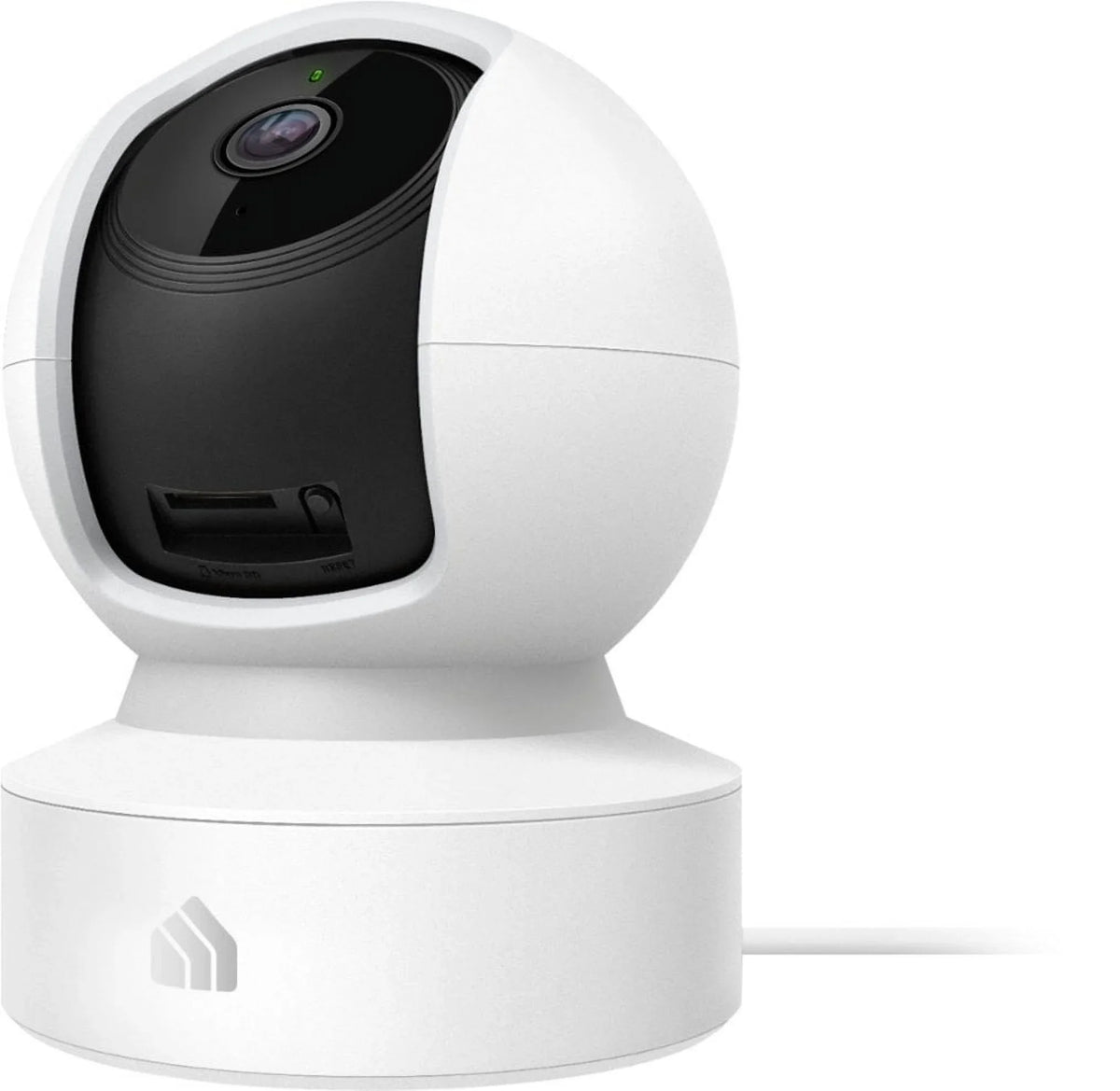 Pre-Owned TP-Link Kasa Spot Pan Tilt Indoor 1080p Wi-Fi Wireless Camera KC115 -Black/White (Fair)