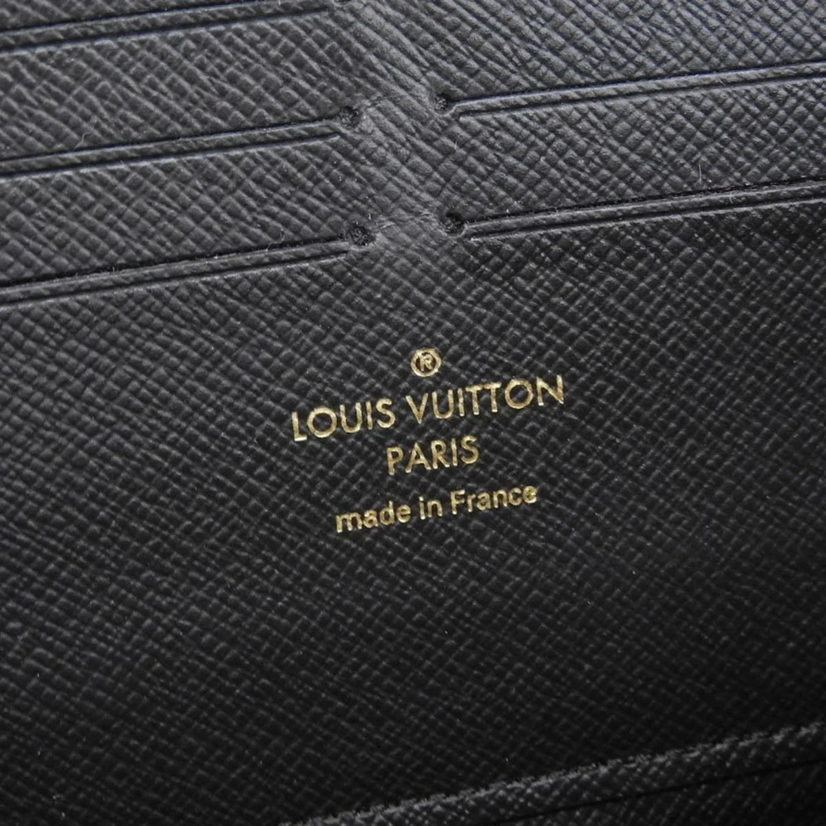 Pre-Owned Louis Vuitton LOUIS VUITTON Monogram Zippy Retiro Round Long Wallet Noir M61855 (Good)
