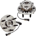 Detroit Axle - Front Wheel Bearing Hubs for Chevy GMC Silverado Sierra 1500 Tahoe Suburban Yukon XL Cadillac Escalade ESV XTS, Replacement Wheel Bearing Hubs Assembly Set, Pair Hubs