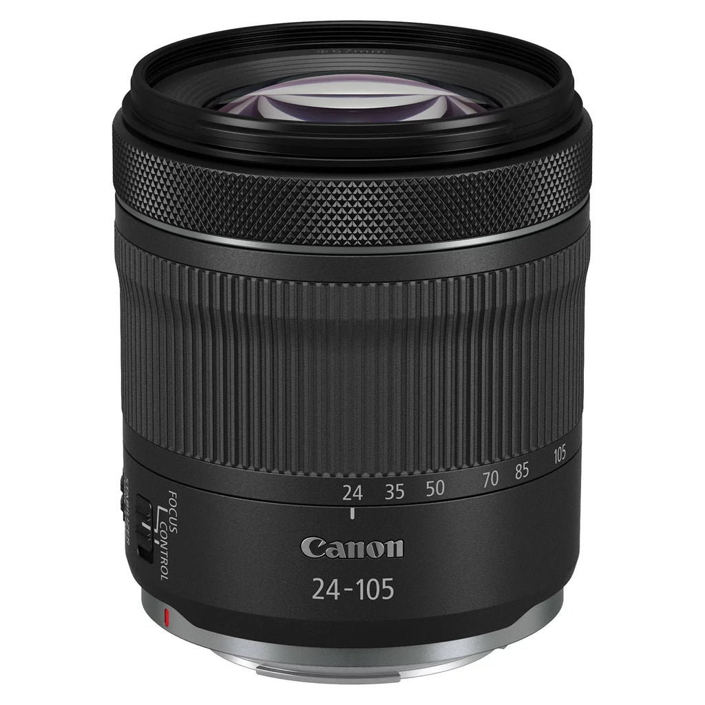 EOS R6 Mark II Mirrorless Camera with RF 24-105mm + EF 75-300mm Lens + SanDisk 32GB Memory Card + Case + LED Flash + ZeeTech Accessory Bundle