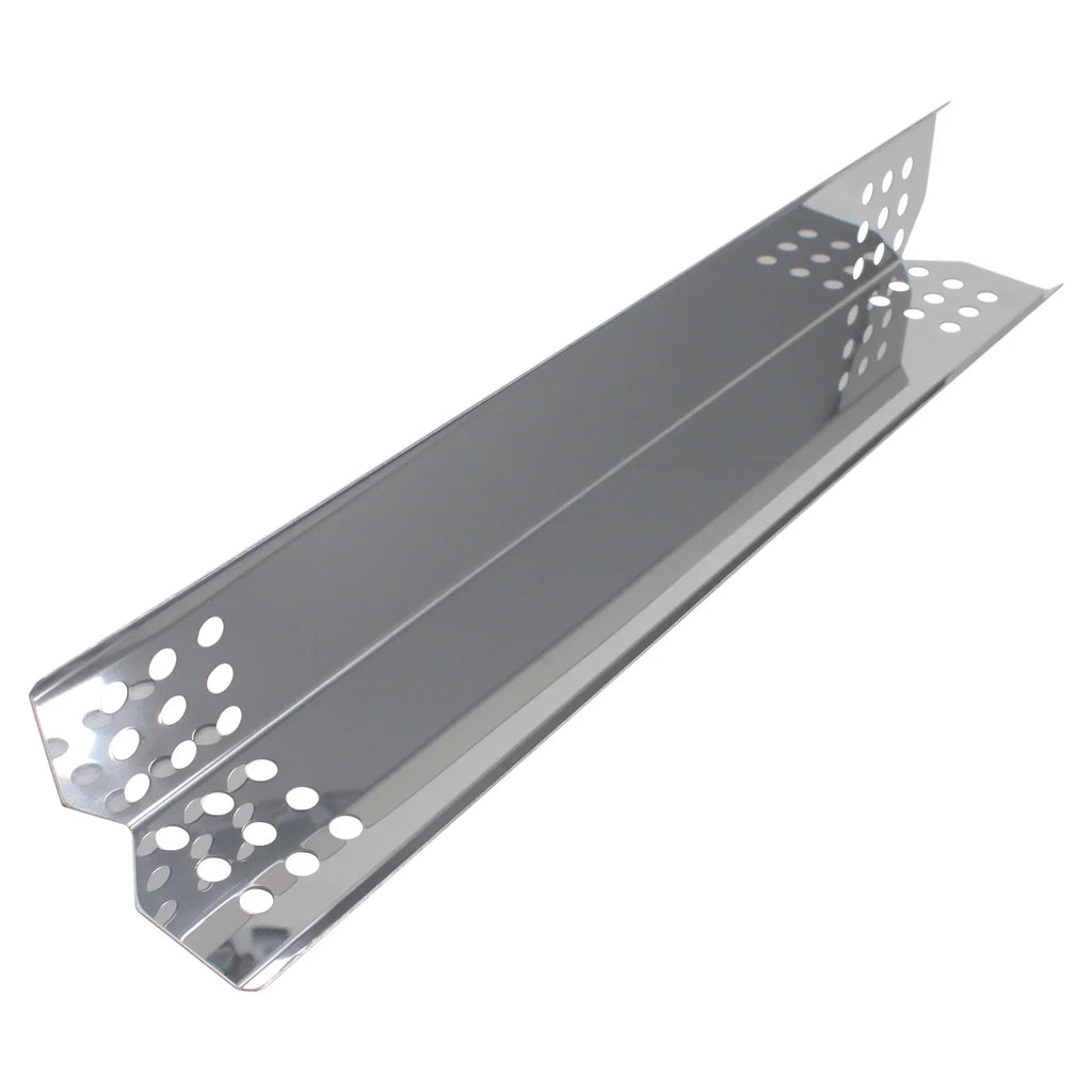 2-Pack BBQ Grill Heat Shield Plate Tent Replacement Parts for Nex 720-0336D - suitable Barbeque Stainless Steel Flame Tamer, Guard, Deflector, Flavorizer Bar, Vaporizer Bar, Burner wrap 16 1/8"