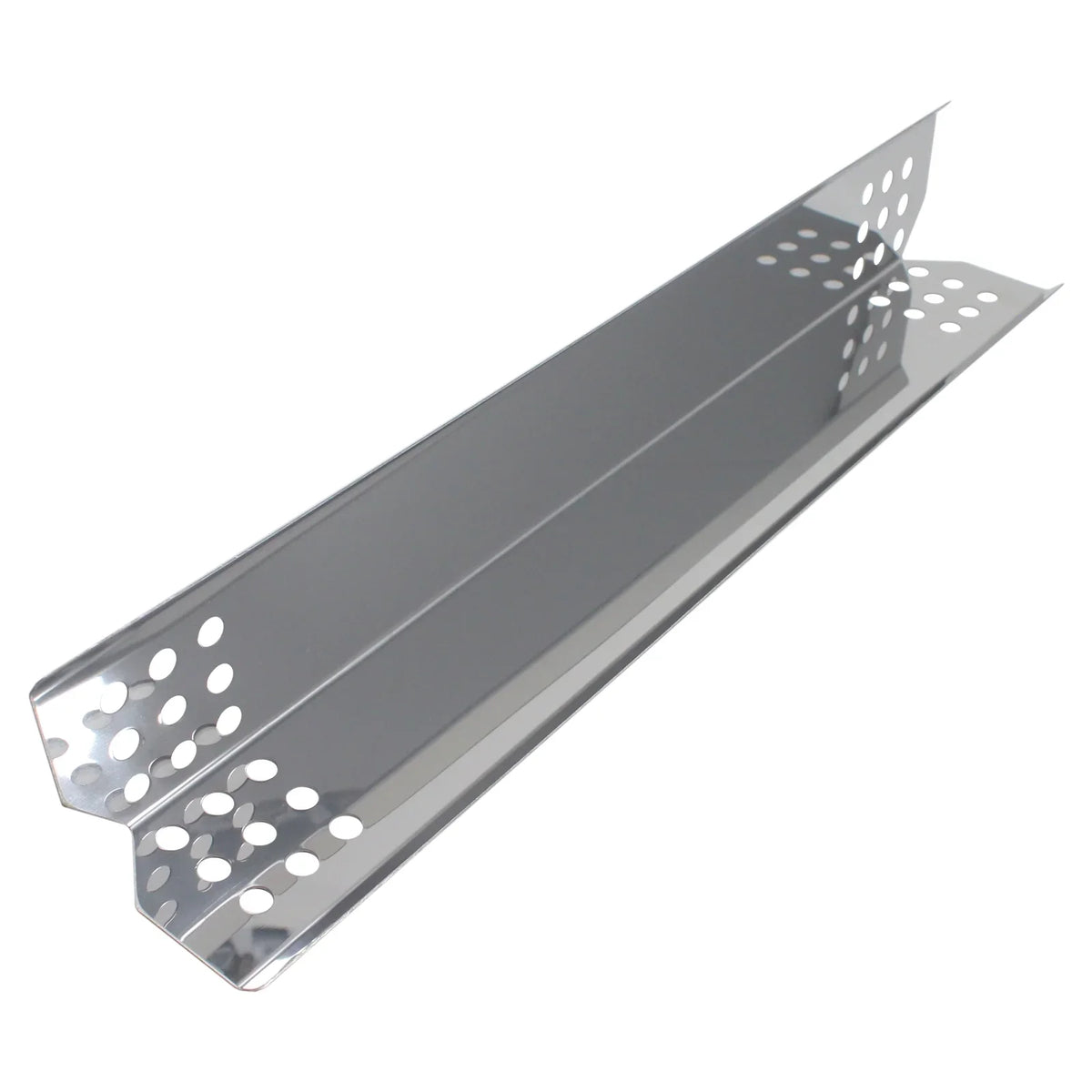 2-Pack BBQ Grill Heat Shield Plate Tent Replacement Parts for Nex 720-0336D - suitable Barbeque Stainless Steel Flame Tamer, Guard, Deflector, Flavorizer Bar, Vaporizer Bar, Burner wrap 16 1/8"