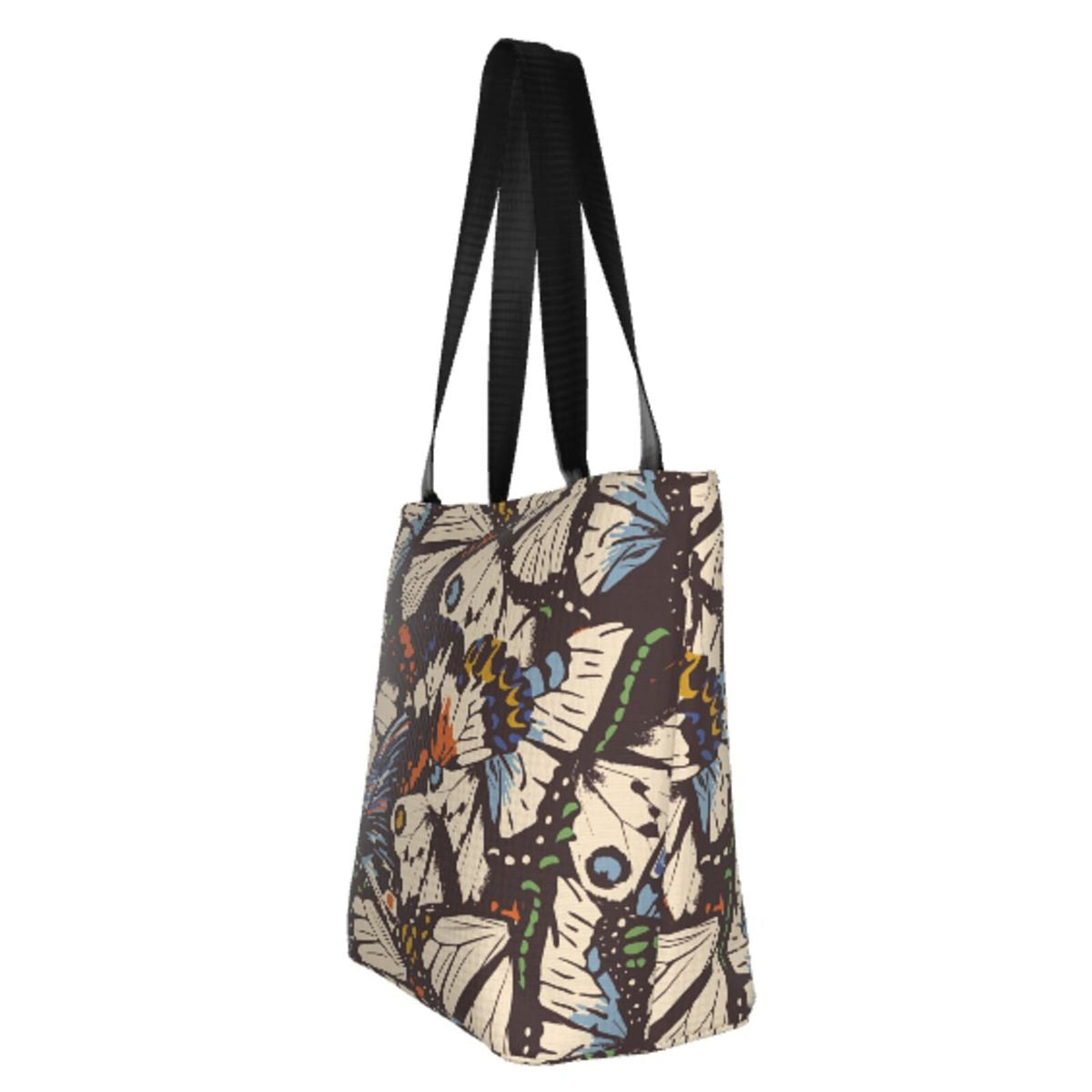 Lukts Vector Butterflies Tote Bag,Shoulder Bag Women'S Hobos Handbags Large Capacity Shopping Bag