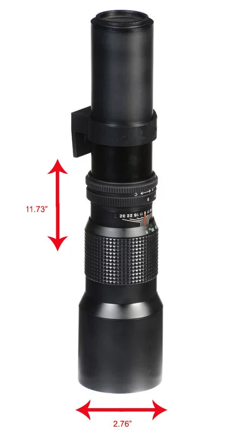 Alpha a7 II Manual Focus High Power 1000mm Lens